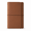 Leather Trifold A6 - Coffee