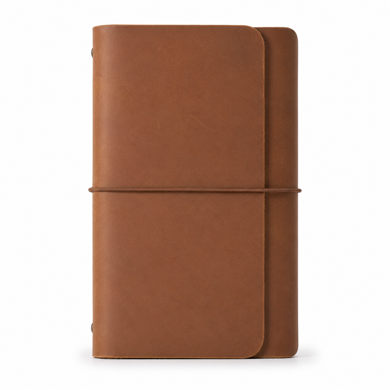 Leather Trifold A6 - Coffee