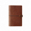 Leather Portfolio A5 - Brown
