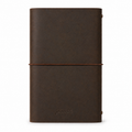 Leather Trifold A6 - Brown