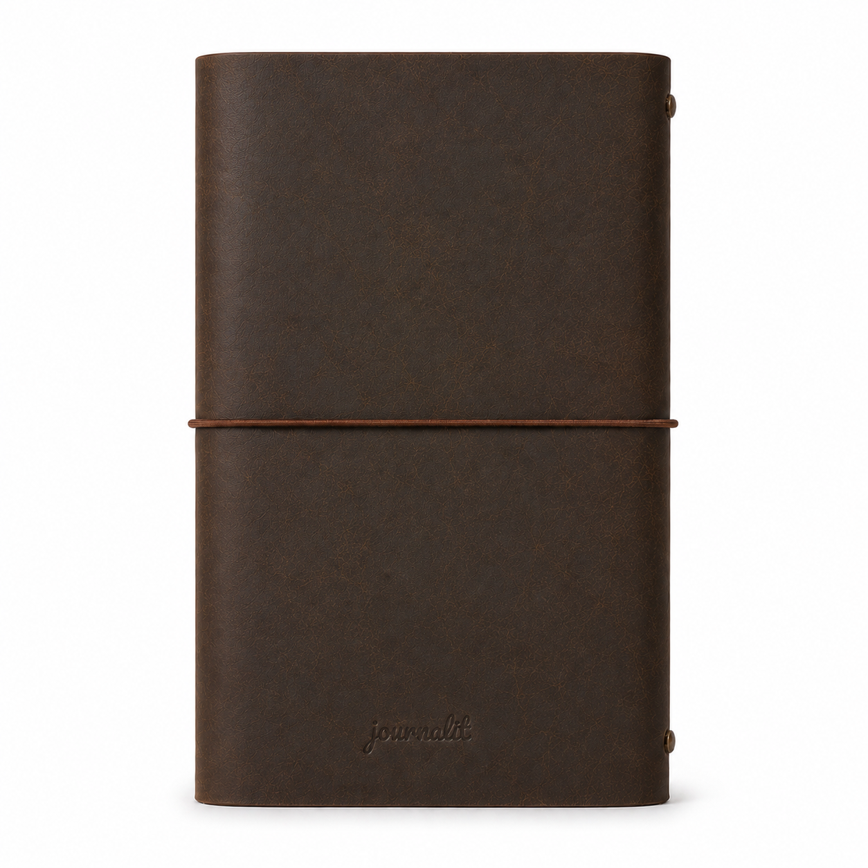 Leather Trifold A6 - Brown