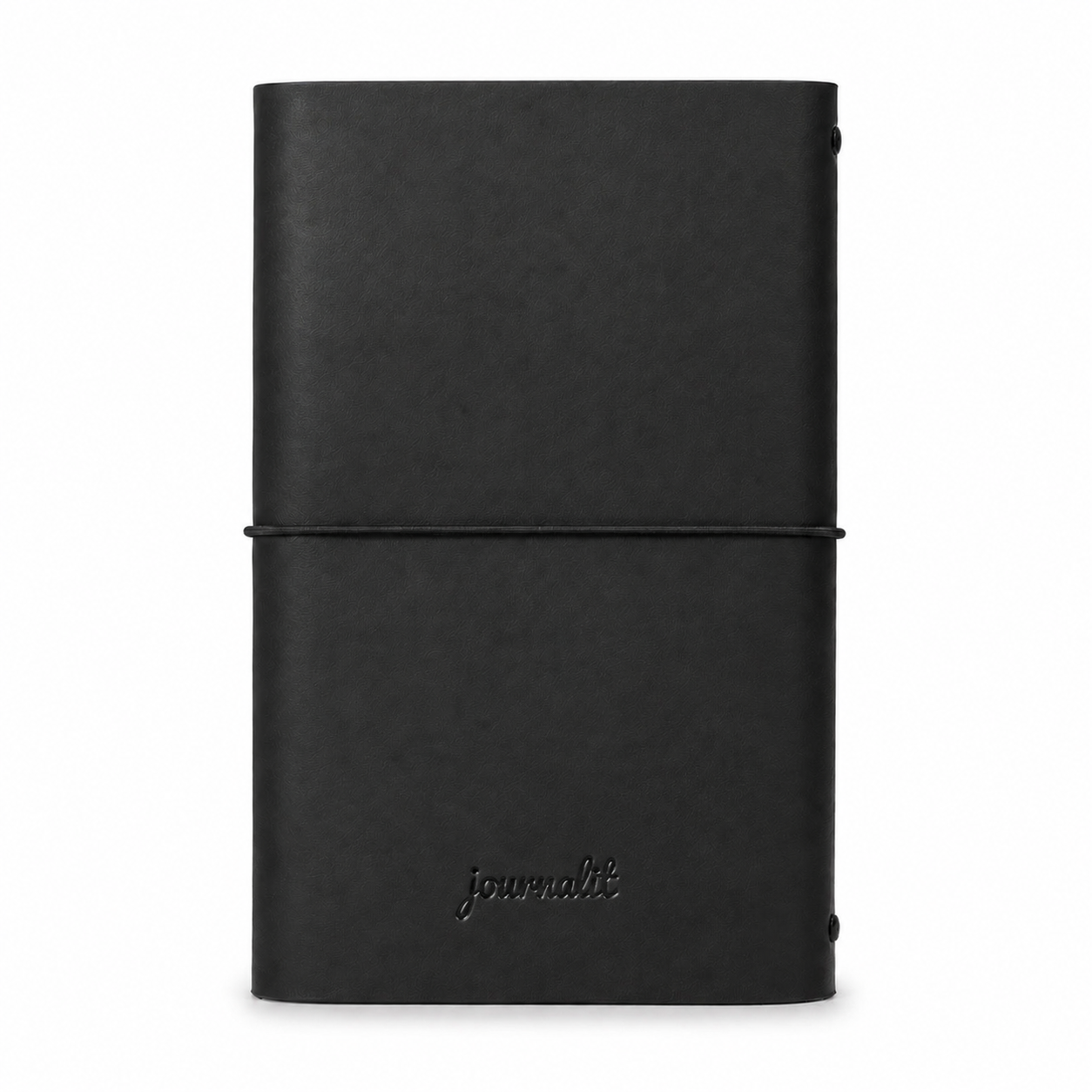 Leather Trifold A6 - Black