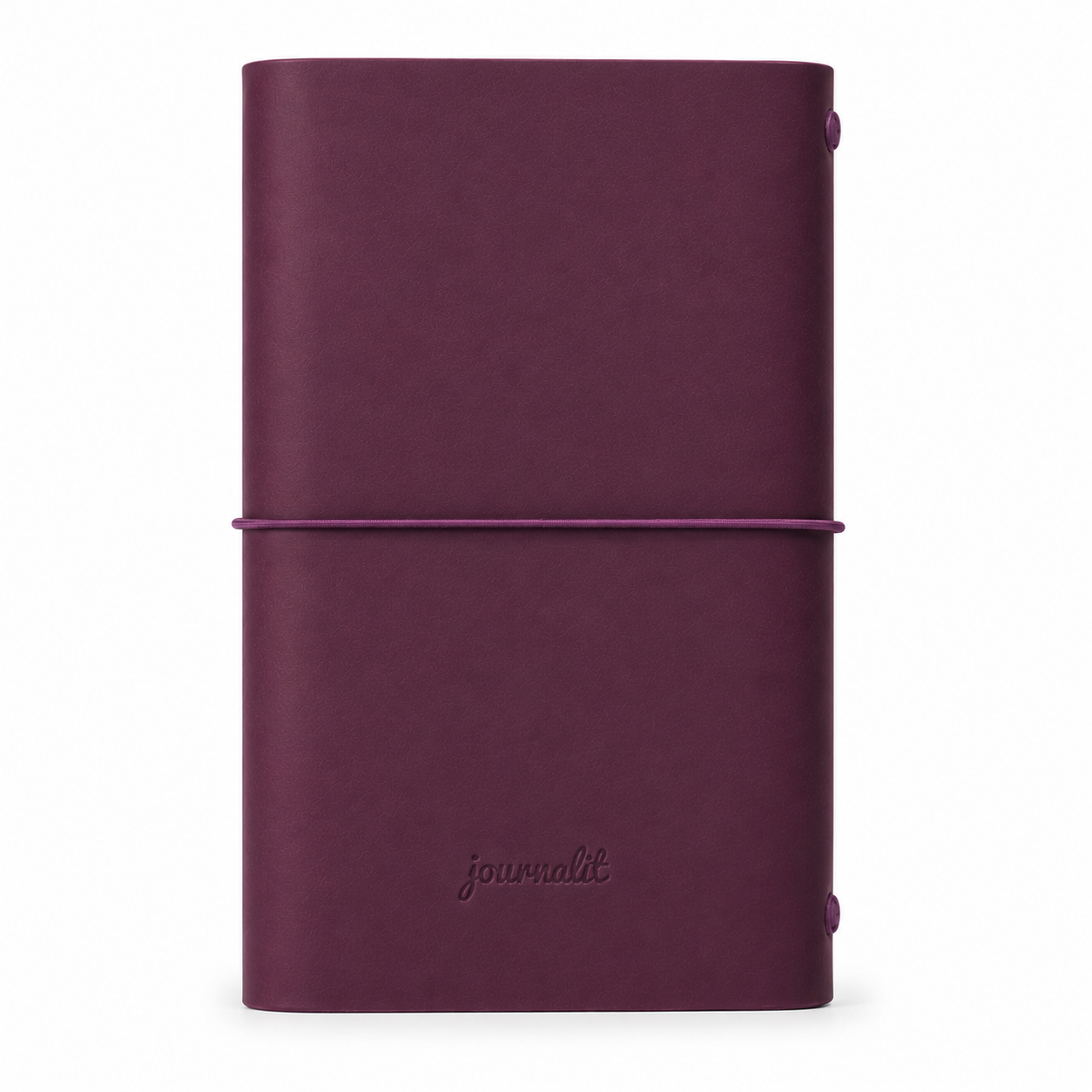 Leather Trifold A6 - Burgundy