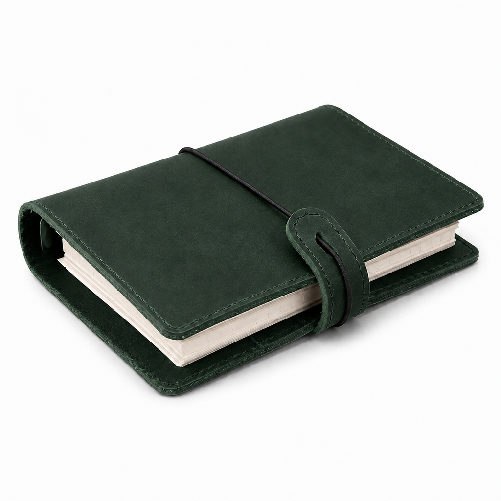 Leather Portfolio A5 - Forest