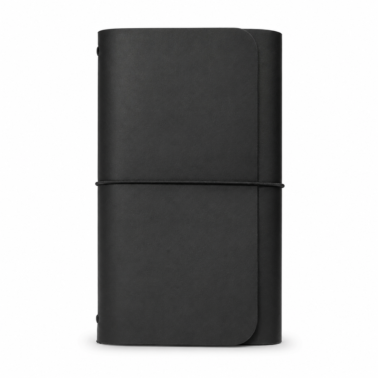 Leather Trifold A6 - Black