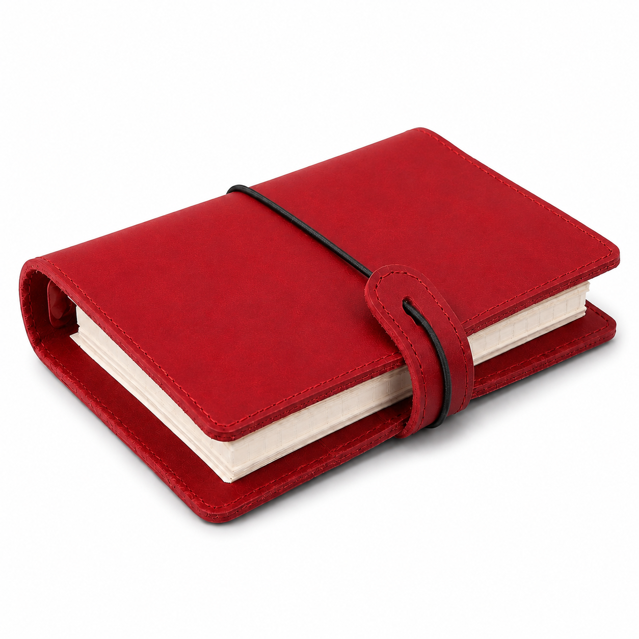 Leather Portfolio A5 - Red
