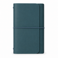 Leather Trifold A6 - Ocean