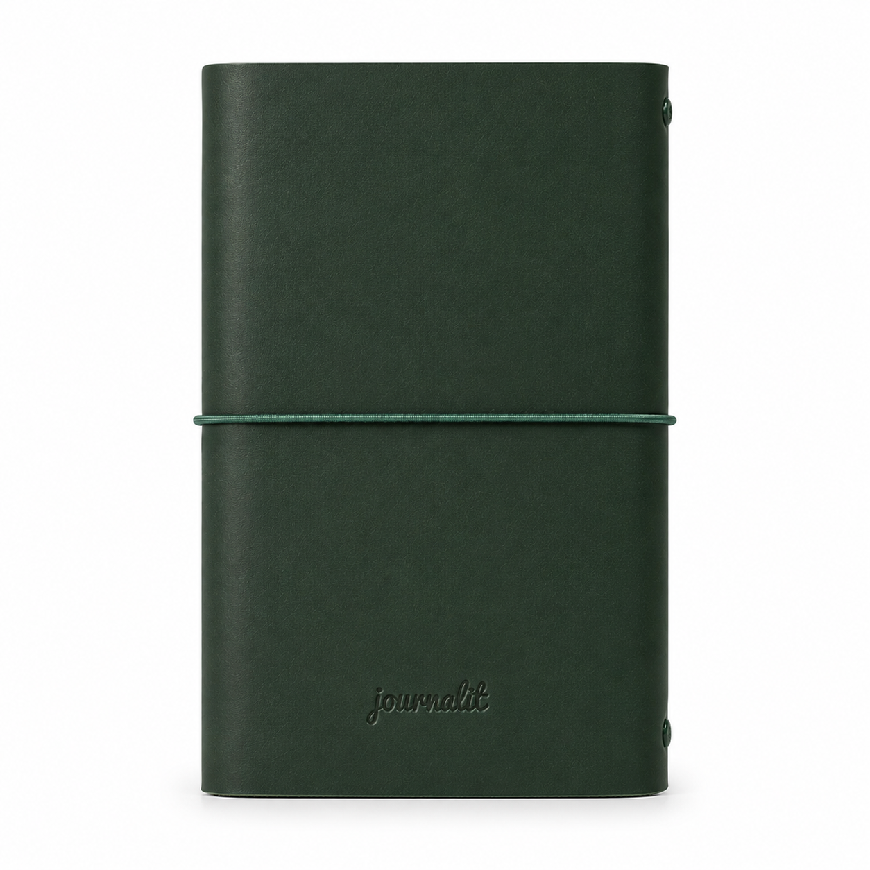 Leather Trifold A6 - Forest