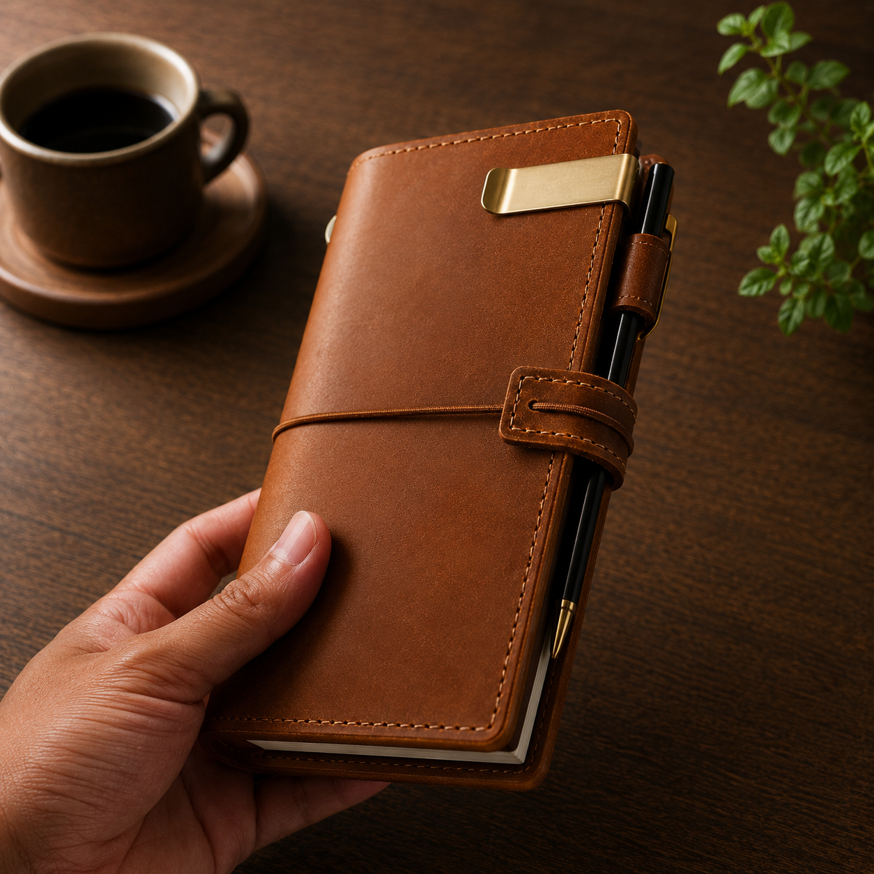 Pocket Journal A6 - Brown