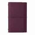 Leather Trifold A6 - Burgundy