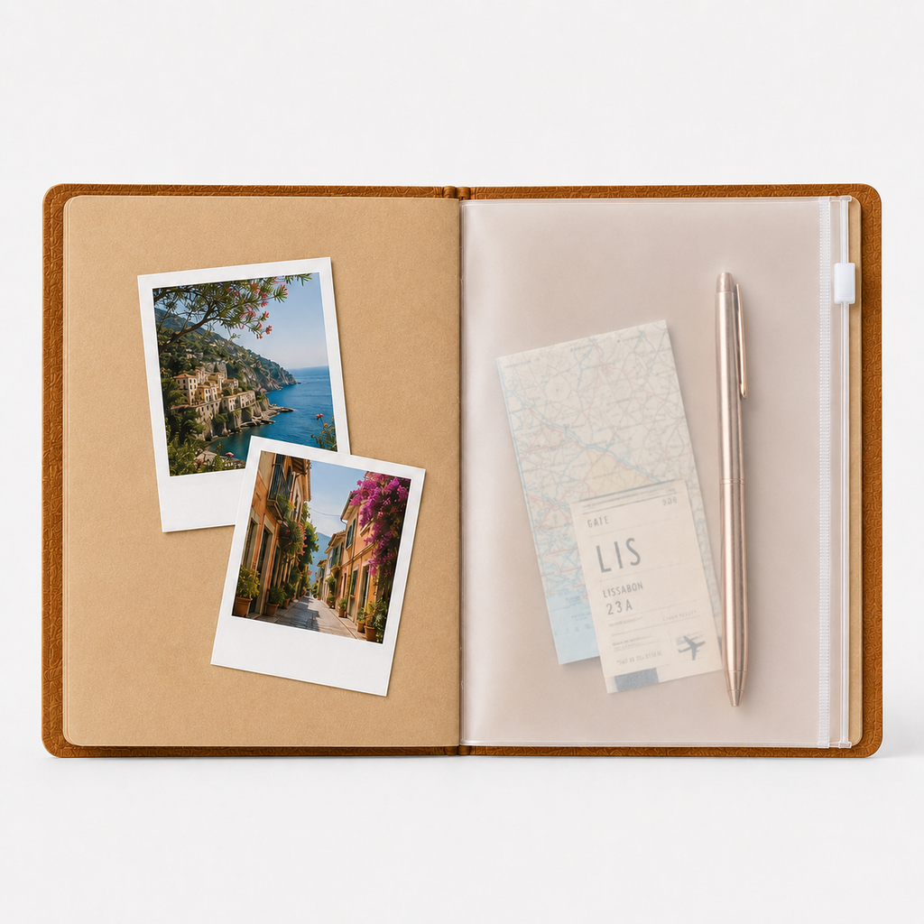 The Journalit Leather Notebook Set | Brown