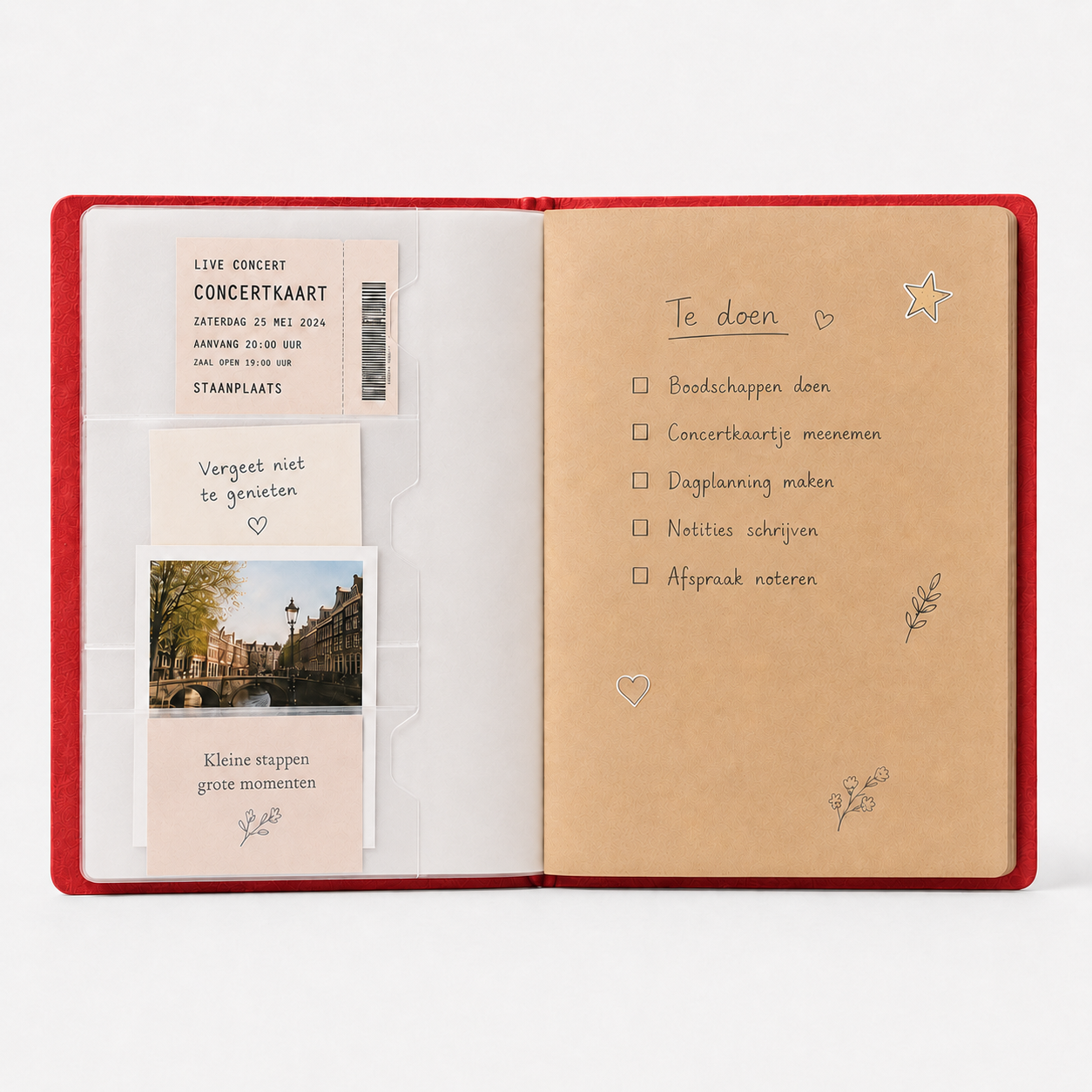 The Journalit Leather Notebook Set