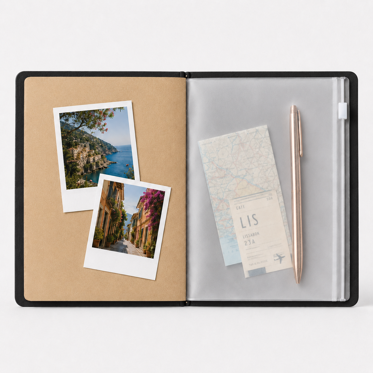The Journalit Leather Notebook Set
