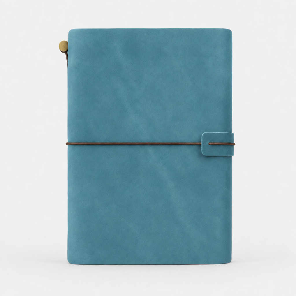 The Journalit Leather Notebook Set | Blue