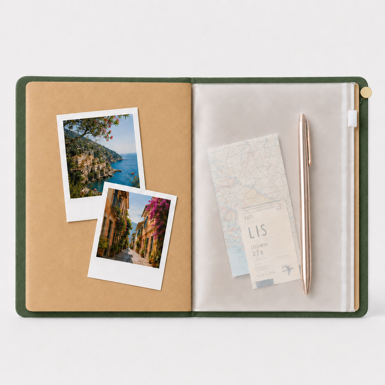The Journalit Leather Notebook Set