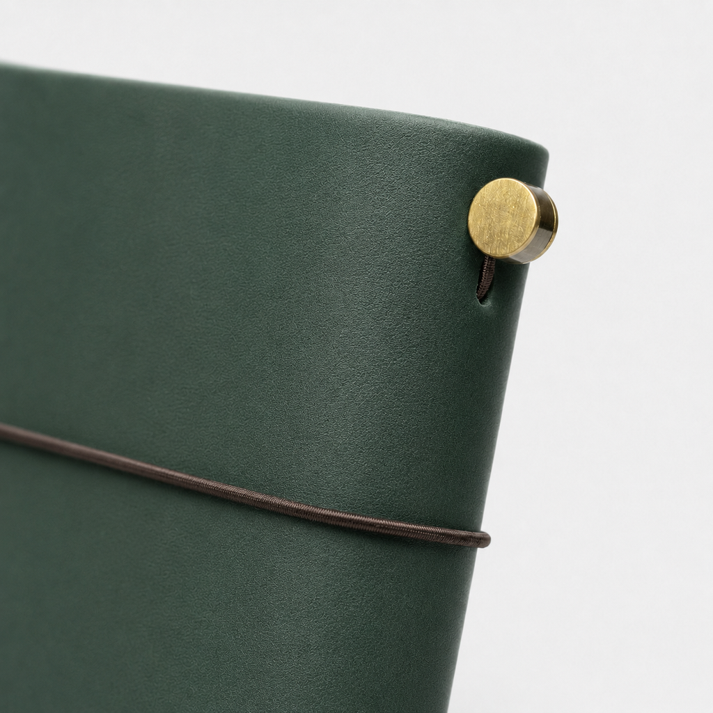 The Journalit Leather Notebook Set | Green