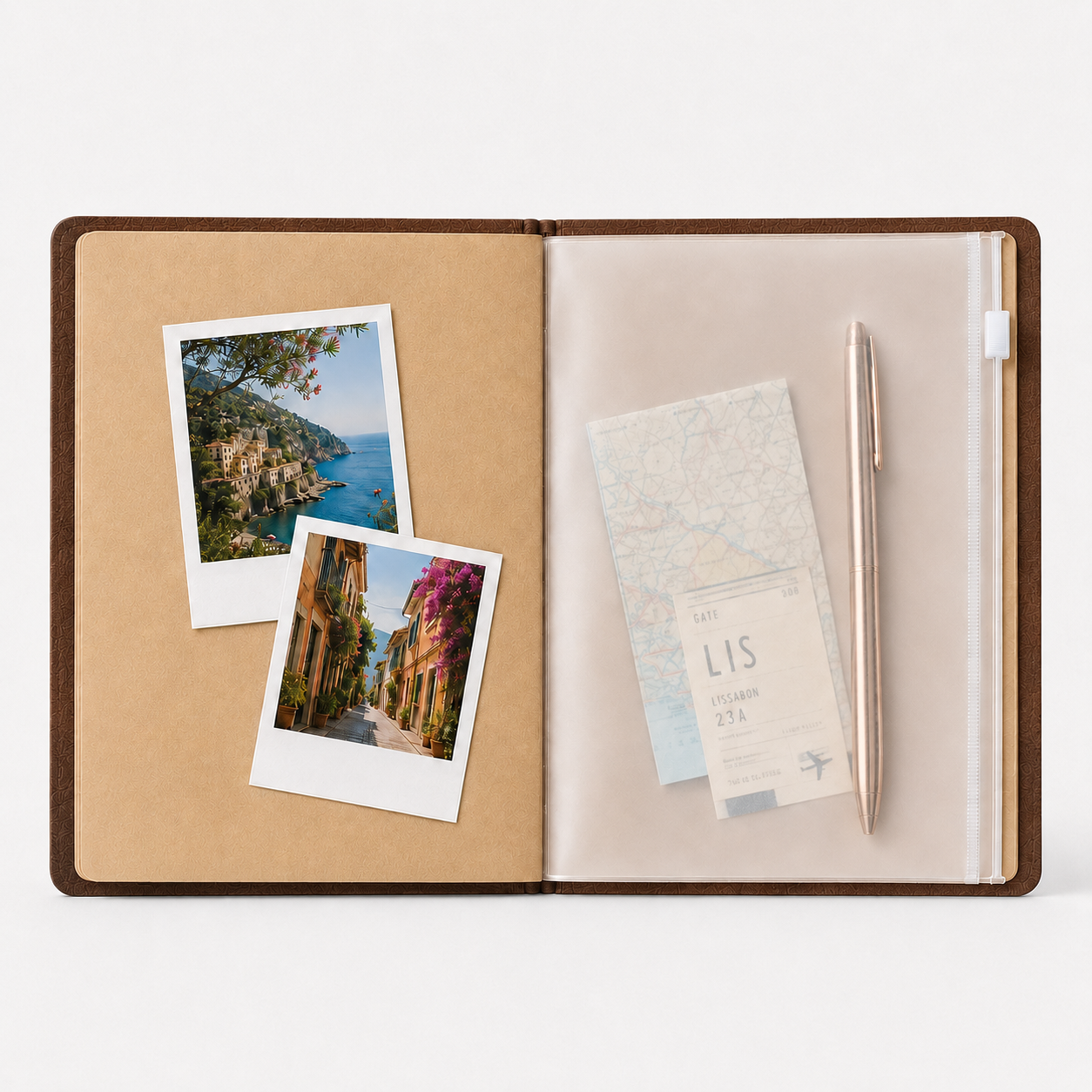 The Journalit Leather Notebook Set