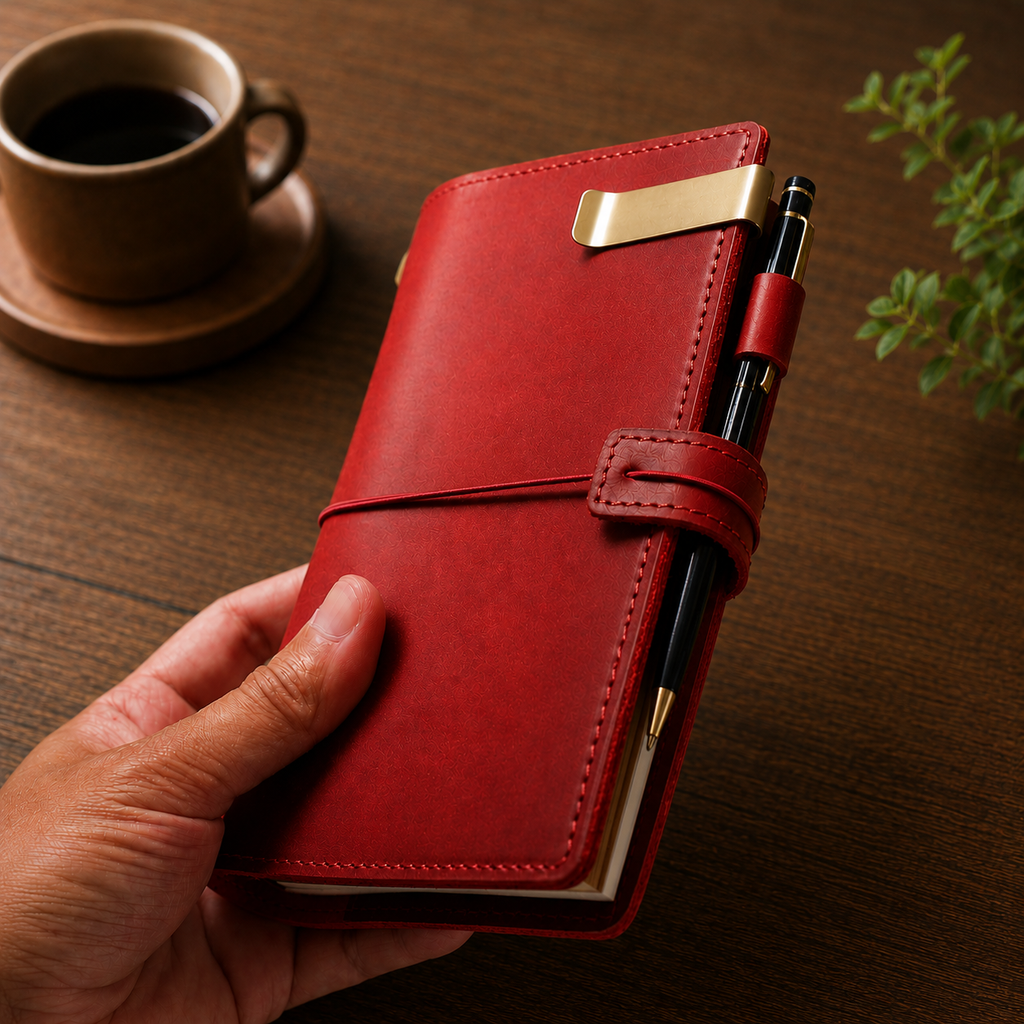 Pocket Journal A6 - Red